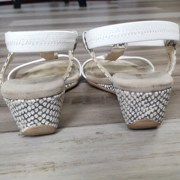 alfani white sandals